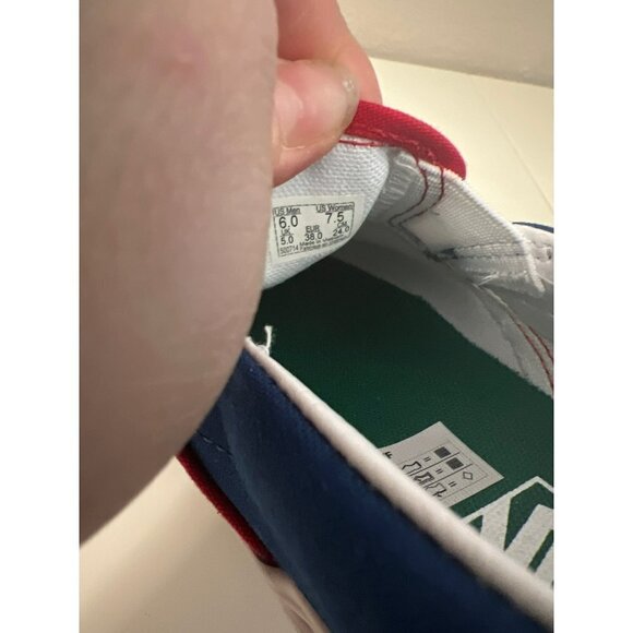 NEW Vans | Classic Slip-On Red‎ Blue Yellow Sz M6/W7.5 - Picture 6 of 6